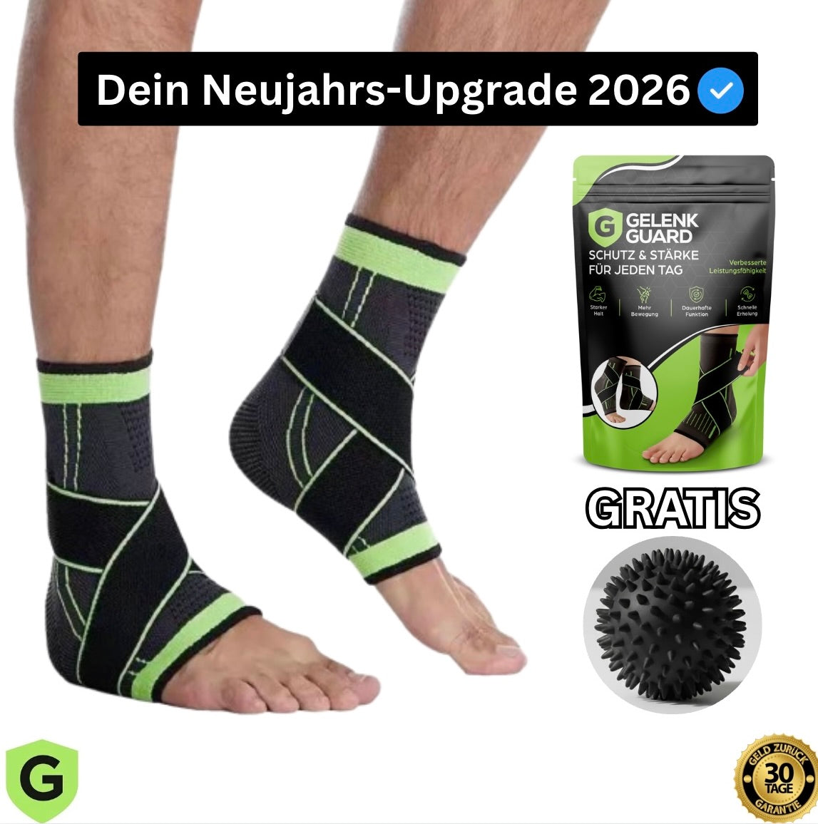 GelenkGuard™ Bilaterale Kompressionsbandage