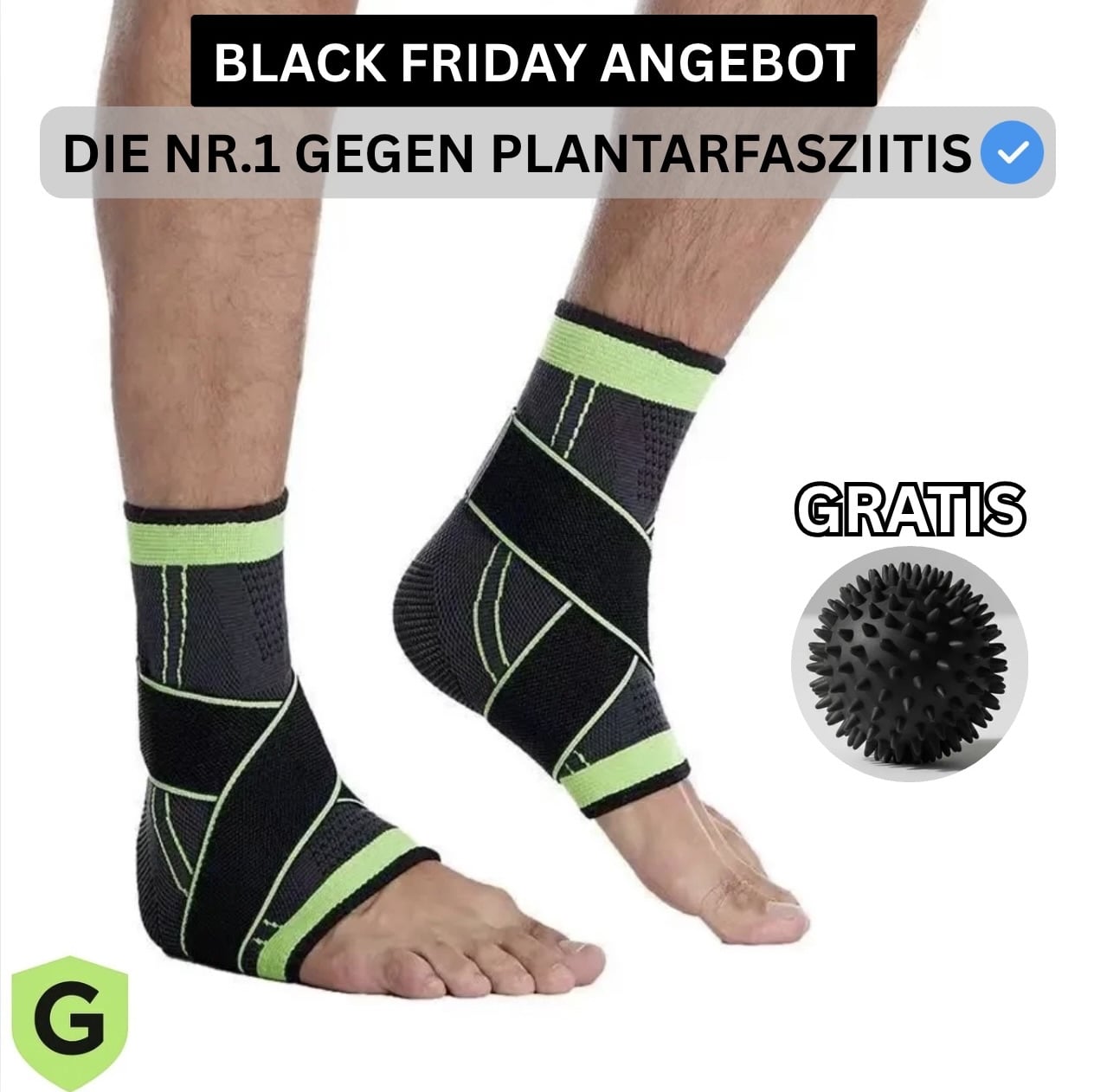 GelenkGuard™ Plantarfasziitis-Kompressionsbandage