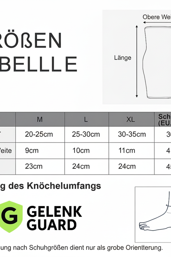 GelenkGuard™ Plantarfasziitis-Kompressionsbandage