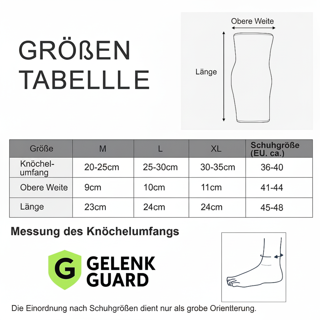GelenkGuard™ Plantarfasziitis-Kompressionsbandage
